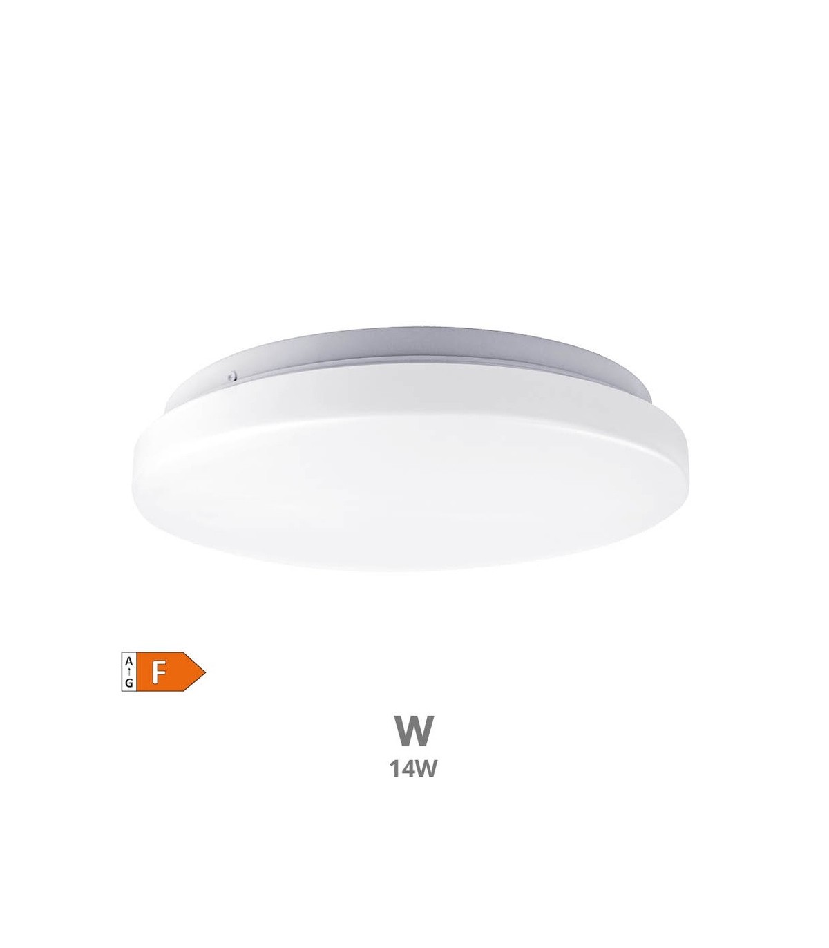 Plafón Superficie ELDA 14W 1380Lm Redondo