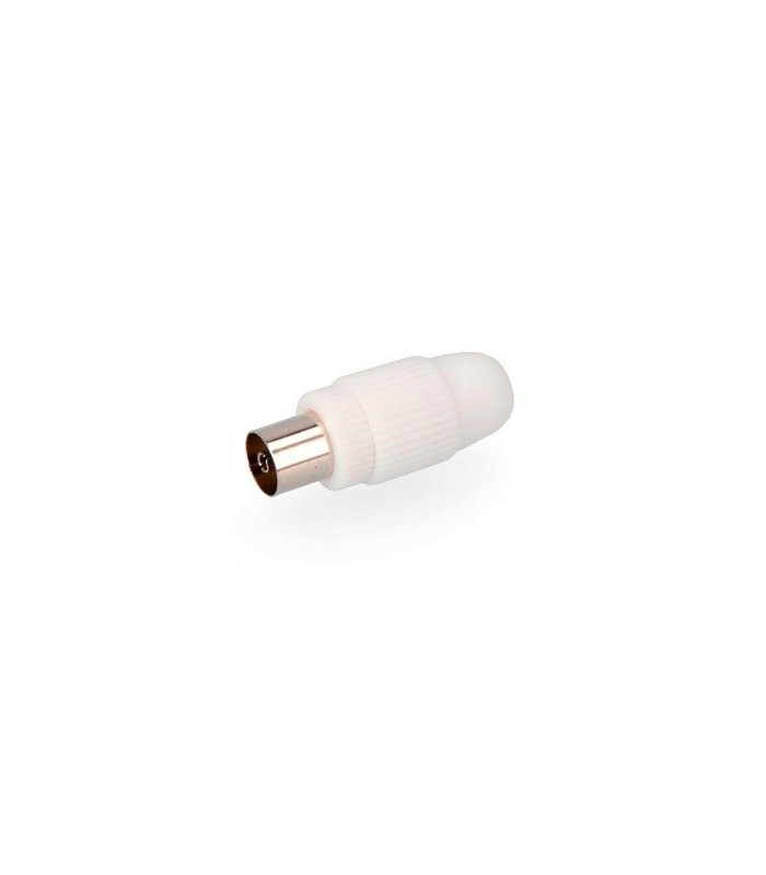 Conector hembra TV recto