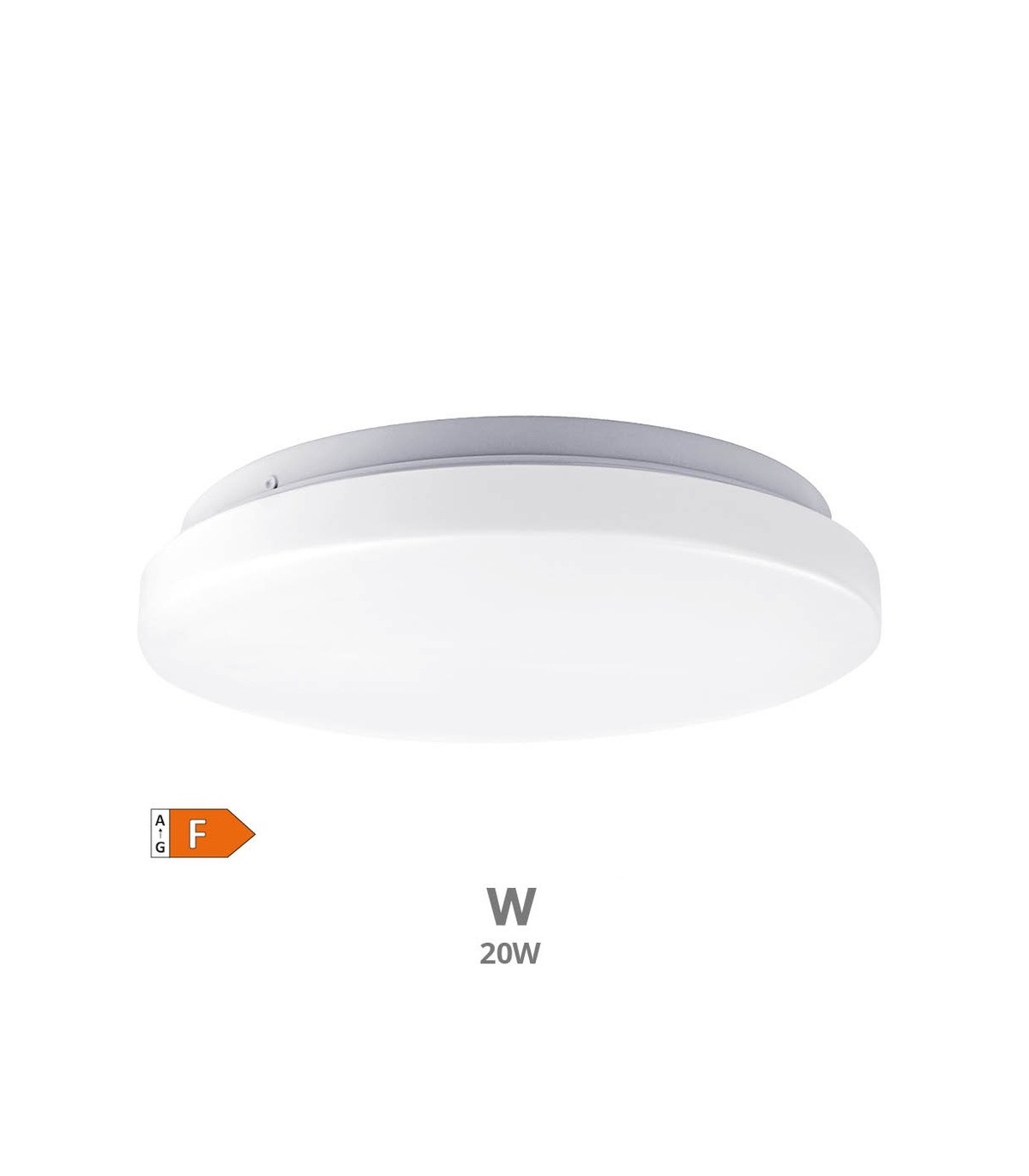 Plafón Superficie ELDA 20W 2050Lm Redondo