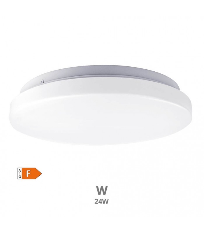 Plafón Superficie ELDA 24W 2500Lm Redondo