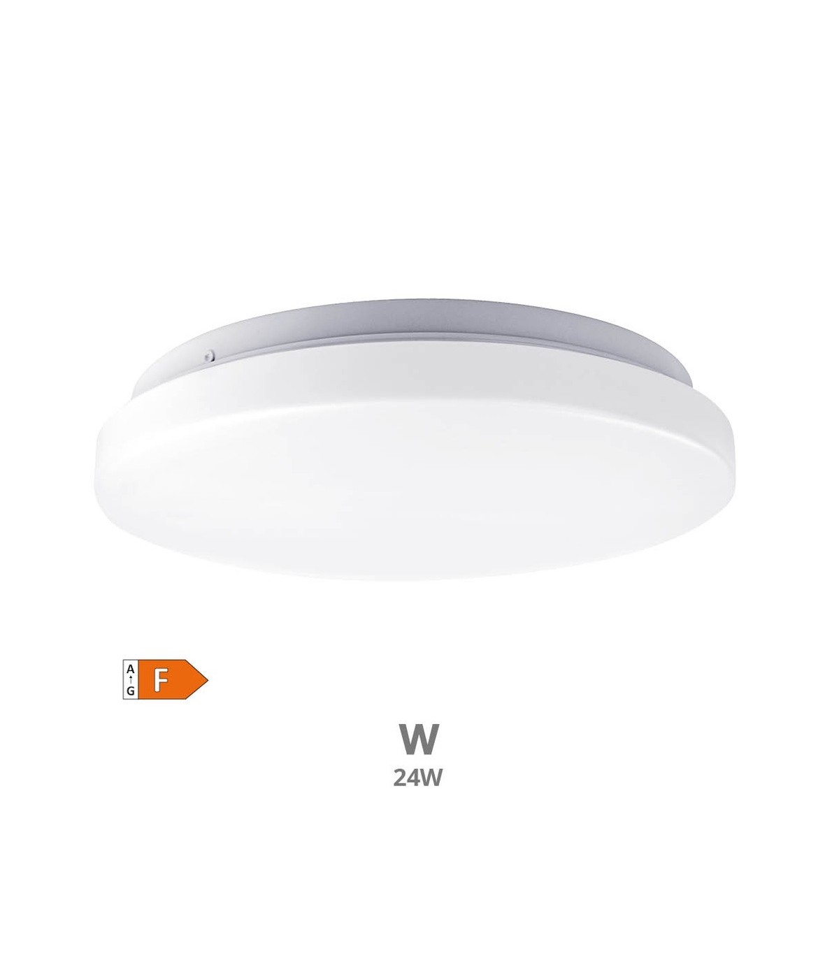 Plafón Superficie ELDA 24W 2500Lm Redondo