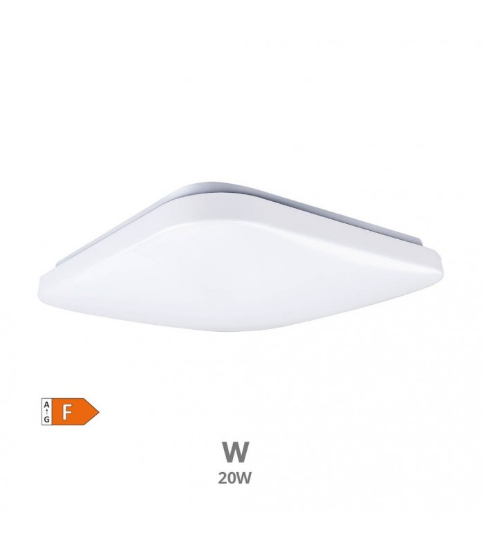 Plafón Superficie BOGEN 20W 2050Lm Cuadrado