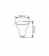 Bombilla Dicroica GU10 10W 1000Lm IP20