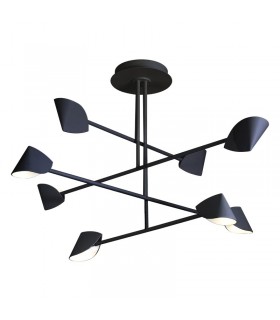 Lámpara CAPUCCINA 61.5W 4750Lm Negro