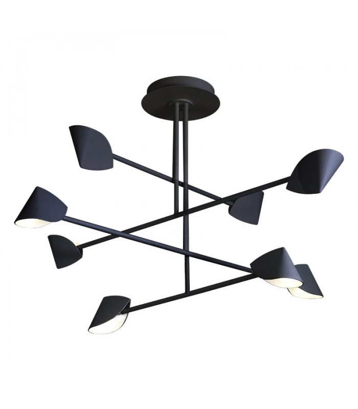 Lámpara CAPUCCINA 61.5W 4750Lm Negro