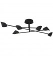 Plafón CAPUCCINA 44.5W 3550Lm Negro