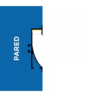 Perfil Aluminio SCAUT Empotrar -2 Metros-