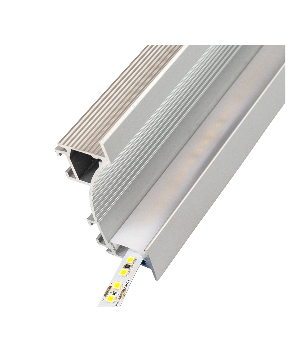 Perfil Aluminio SCAUT Empotrar -2 Metros-