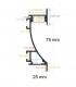 Perfil Aluminio SCAUT Empotrar -2 Metros-