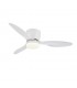Ventilador de Techo EMILY-L Blanco APP DC 18W 1800Lm 3 Aspas Blanco CCT