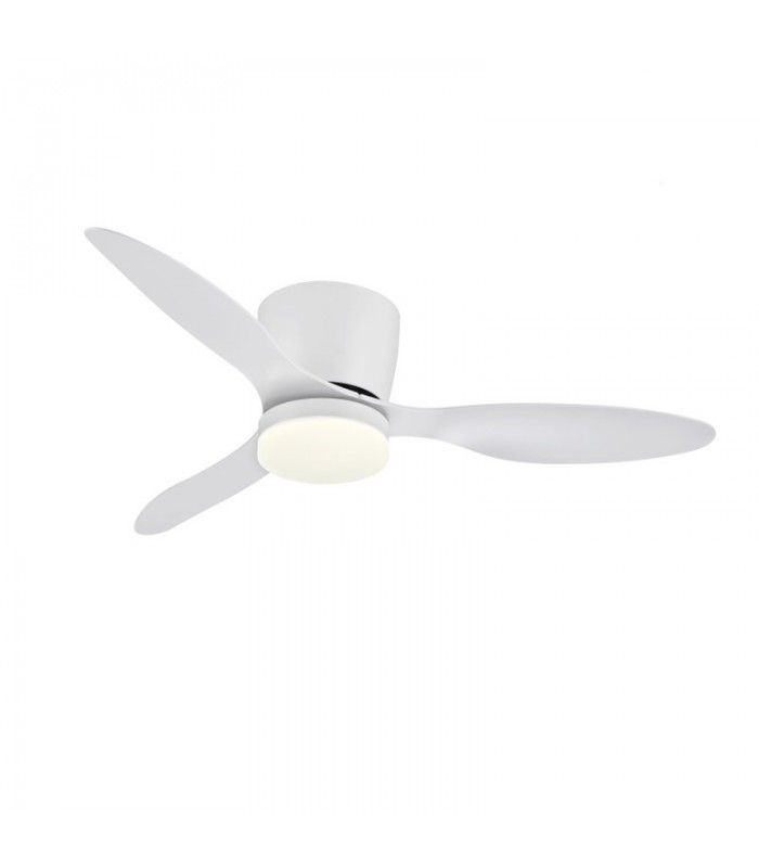 Ventilador de Techo EMILY-L Blanco APP DC 18W 1800Lm 3 Aspas Blanco CCT