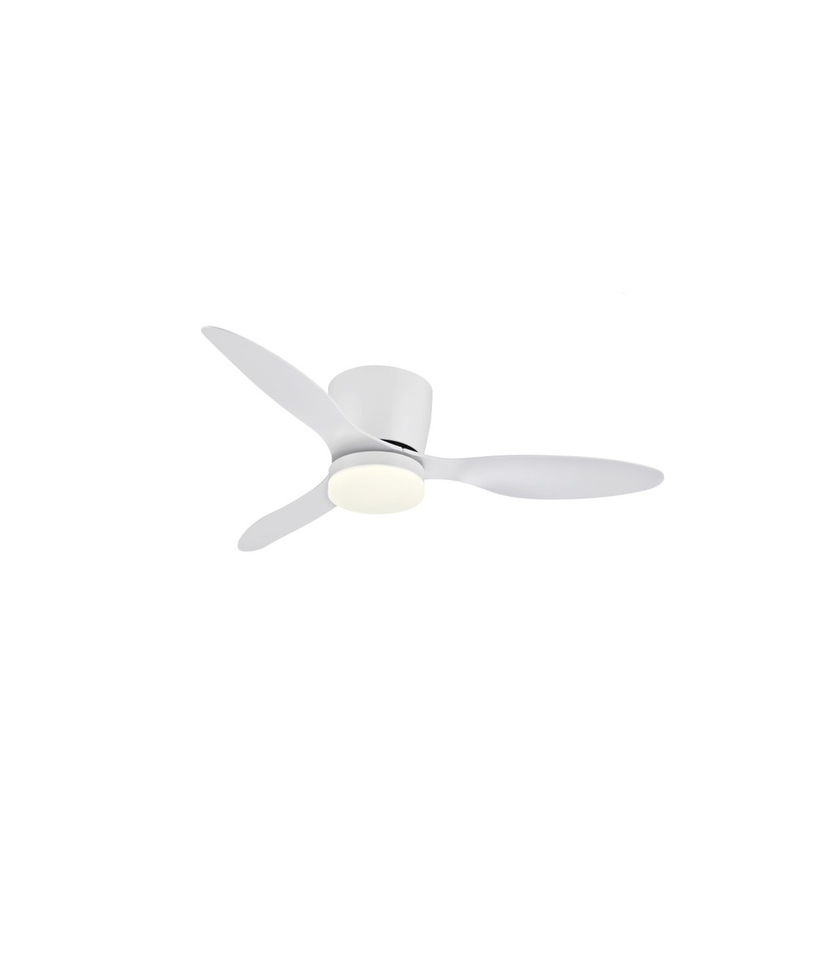 Ventilador de Techo EMILY-L Blanco APP DC 18W 1800Lm 3 Aspas Blanco CCT