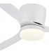Ventilador de Techo EMILY-L Blanco APP DC 18W 1800Lm 3 Aspas Blanco CCT