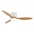Ventilador de Techo EMILY-L Blanco APP DC 18W 1800Lm 3 Aspas Haya CCT