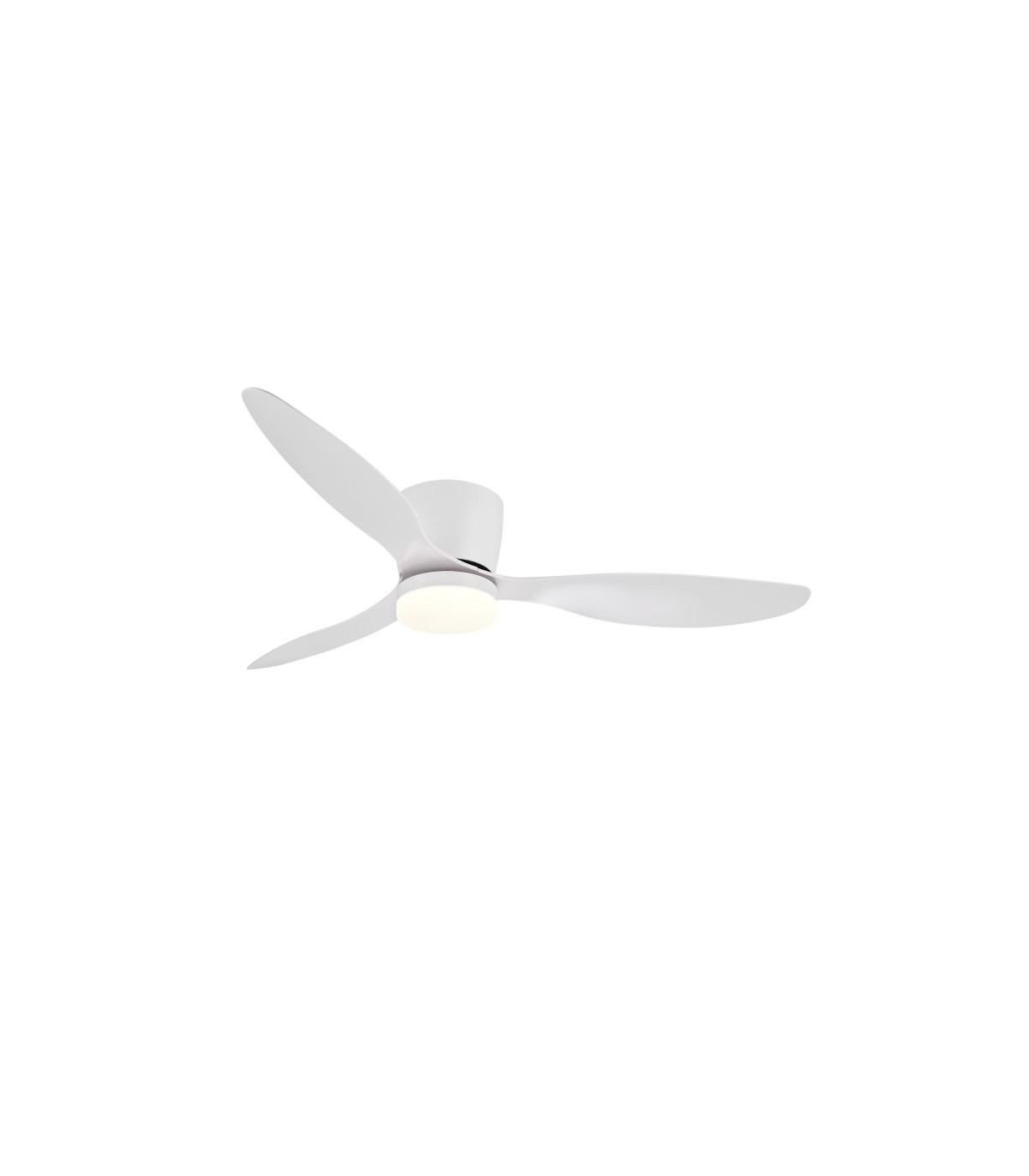 Ventilador de Techo EMILY-XXL Blanco APP DC 18W 1800Lm 3 Aspas Blanco CCT