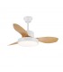 Ventilador de Techo GINNA-S Blanco APP DC 36W 3000Lm 3 Aspas HayaCCT