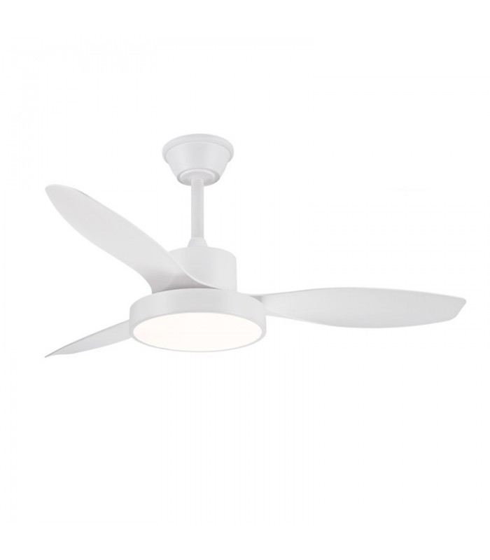 Ventilador de Techo GINNA-XL Blanco APP DC 36W 3000Lm 3 Aspas Blanco CCT