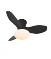 Ventilador de Techo TULIP Negro APP DC 36W 3000Lm 3 Aspas Negro CCT