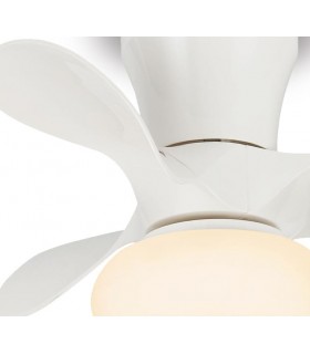 Ventilador de Techo DUBI Blanco APP DC 36W 3000Lm 3 Aspas CCT