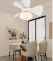 Ventilador de Techo DUBI Blanco APP DC 36W 3000Lm 3 Aspas CCT
