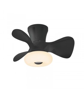 Ventilador de Techo DUBI Negro APP DC 36W 3000Lm 3 Aspas CCT
