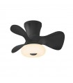 Ventilador de Techo DUBI Negro APP DC 36W 3000Lm 3 Aspas CCT