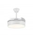 Ventilador de Techo FIONA-S Blanco APP DC 48W 4800Lm 4 Aspas CCT