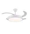 Ventilador de Techo FIONA-S Blanco APP DC 48W 4800Lm 4 Aspas CCT