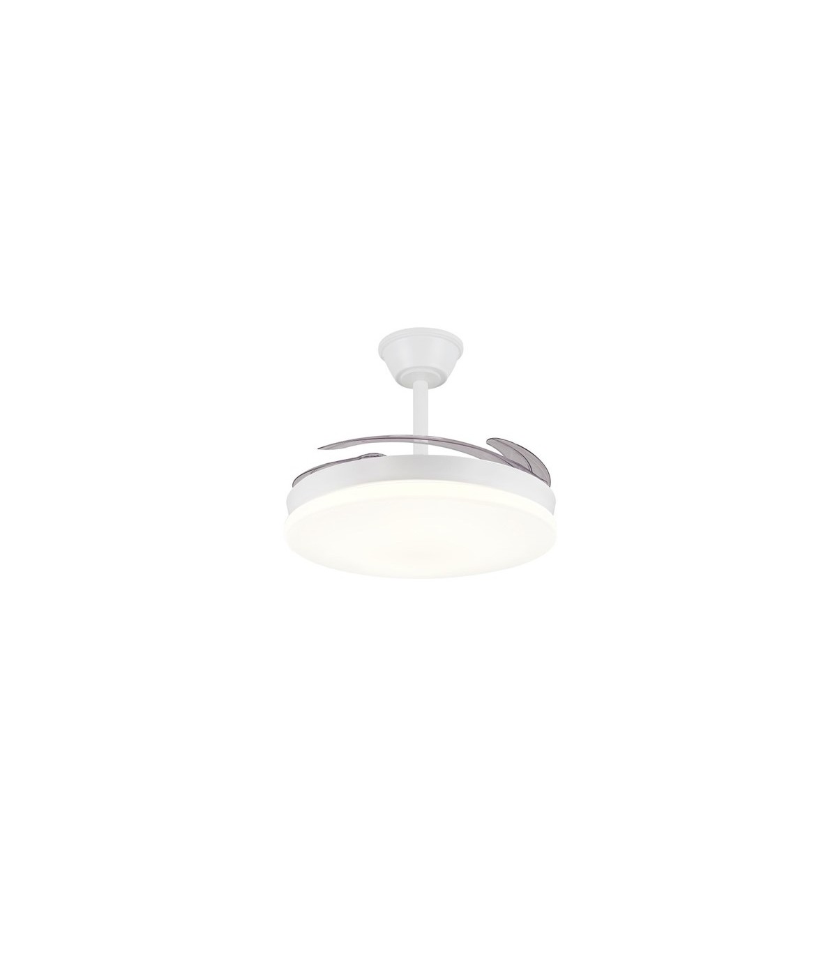 Ventilador de Techo CHLOE-L Blanco APP DC 72W 7200Lm 4 Aspas CCT