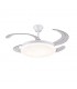 Ventilador de Techo CHLOE-L Blanco APP DC 72W 7200Lm 4 Aspas CCT