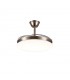 Ventilador de Techo CHLOE-L Cuero APP DC 72W 7200Lm 4 Aspas CCT