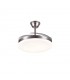 Ventilador de Techo CHLOE-L Níquel APP DC 72W 7200Lm 4 Aspas CCT