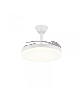 Ventilador de Techo CHLOE-XL Blanco APP DC 72W 7200Lm 4 Aspas CCT