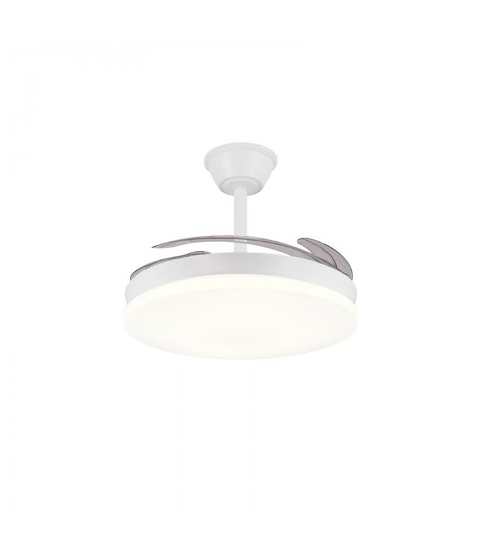 Ventilador de Techo CHLOE-XL Blanco APP DC 72W 7200Lm 4 Aspas CCT