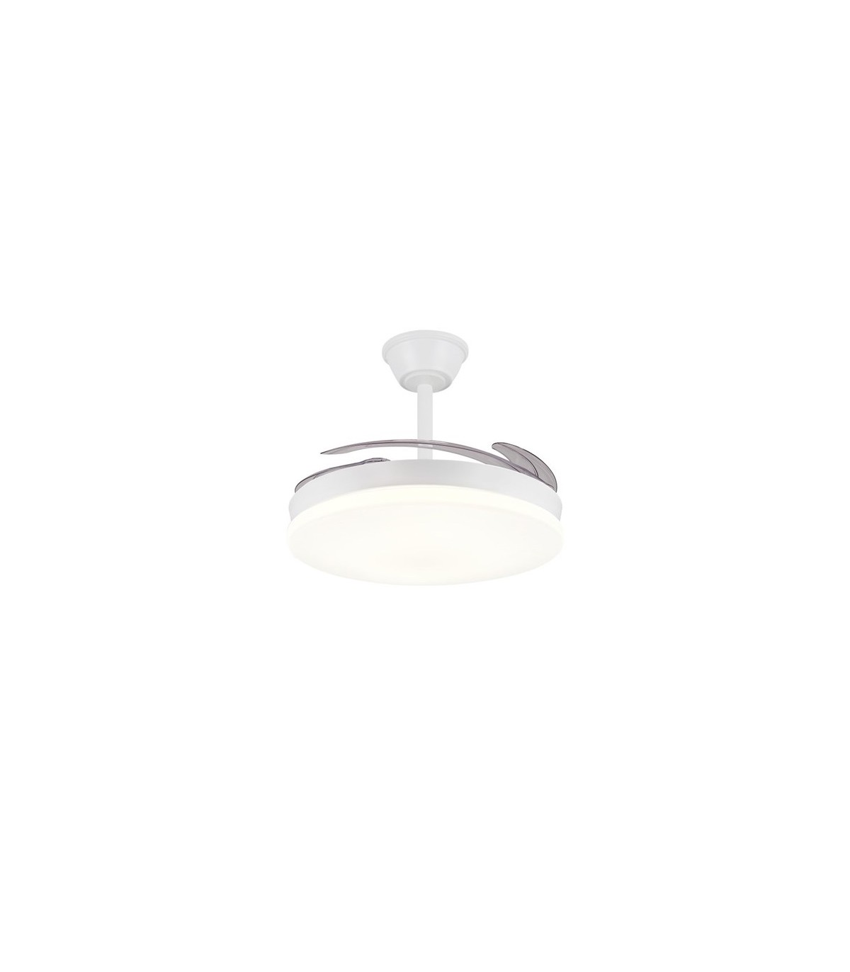 Ventilador de Techo CHLOE-XL Blanco APP DC 72W 7200Lm 4 Aspas CCT