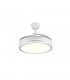 Ventilador de Techo STELLA-L Blanco APP DC 72W 7200Lm 4 Aspas CCT
