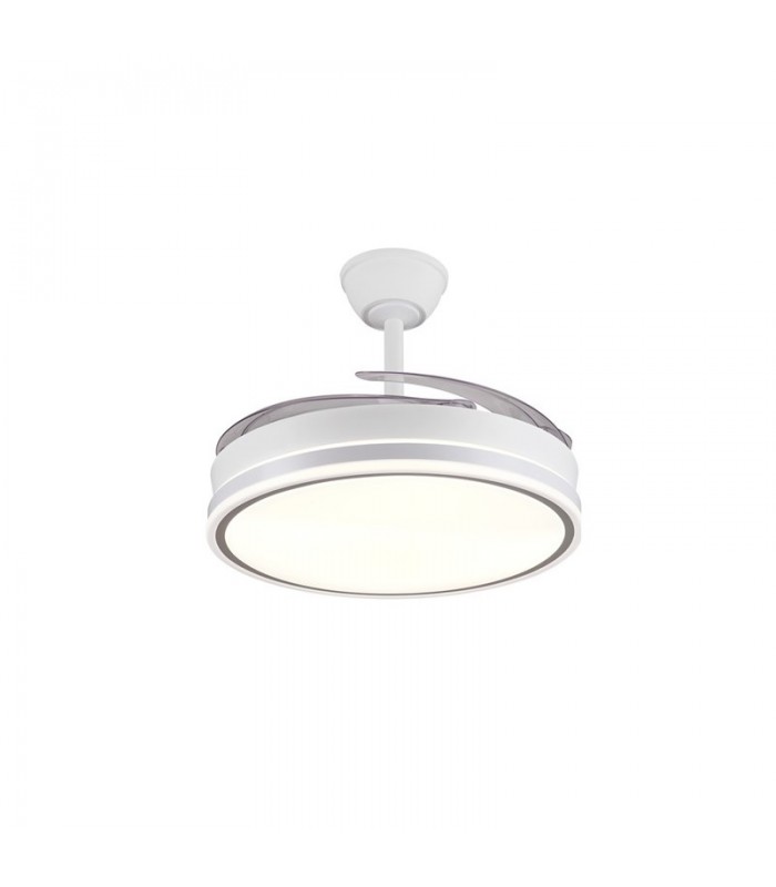 Ventilador de Techo STELLA-L Blanco APP DC 72W 7200Lm 4 Aspas CCT