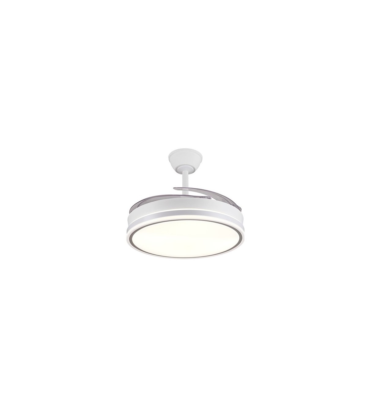 Ventilador de Techo STELLA-L Blanco APP DC 72W 7200Lm 4 Aspas CCT