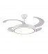 Ventilador de Techo STELLA-L Blanco APP DC 72W 7200Lm 4 Aspas CCT