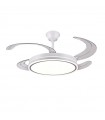 Ventilador de Techo STELLA-L Blanco APP DC 72W 7200Lm 4 Aspas CCT
