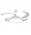 Ventilador de Techo STELLA-XL Blanco APP DC 72W 7200Lm 4 Aspas CCT