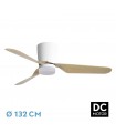 Ventilador de Techo KOCHI Blanco DC 18W 2350Lm 3 Aspas Haya CCT