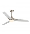 Ventilador de Techo ARGESTES DC Níquel 22W 2180Lm 3 Aspas Blanco CCT