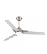 Ventilador de Techo ARGESTES DC Níquel 22W 2180Lm 3 Aspas Blanco CCT