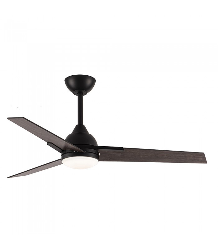 Ventilador de Techo ARGESTES DC Negro 22W 2180Lm 3 Aspas Gris CCT