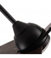 Ventilador de Techo ARGESTES DC Negro 22W 2180Lm 3 Aspas Gris CCT