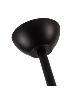 Ventilador de Techo ARGESTES DC Negro 22W 2180Lm 3 Aspas Gris CCT