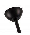 Ventilador de Techo ARGESTES DC Negro 22W 2180Lm 3 Aspas Gris CCT