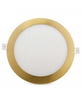 Downlight LED 20W 1.600Lm 120º IP20 Redondo Cuero