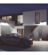Aplique Solar SITALA 3 Proyectores 5.92W 650Lm IP44 Negro